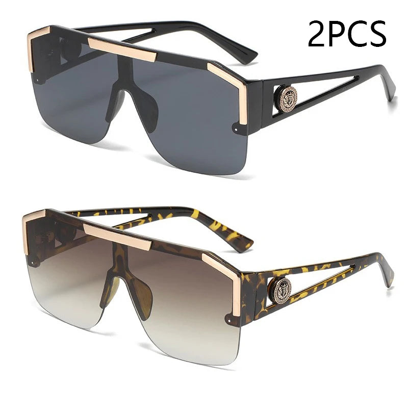 Oversized Square UV400 Sunglasses β Unisex Gradient Sports & Driving Eyewear