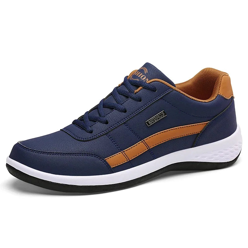 MAEDEF Vulcan β Waterproof Leather Casual Sneakers for Men