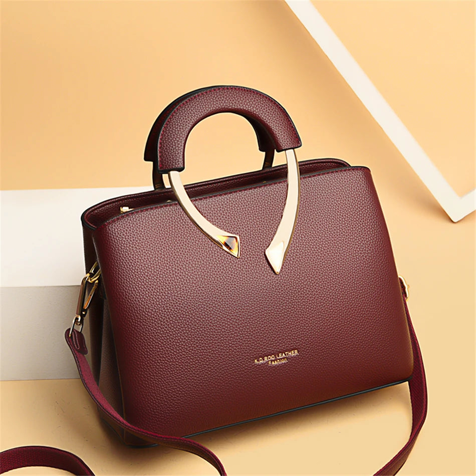 Vanderwah Luxe β 2025 Genuine Leather Designer Tote Bag