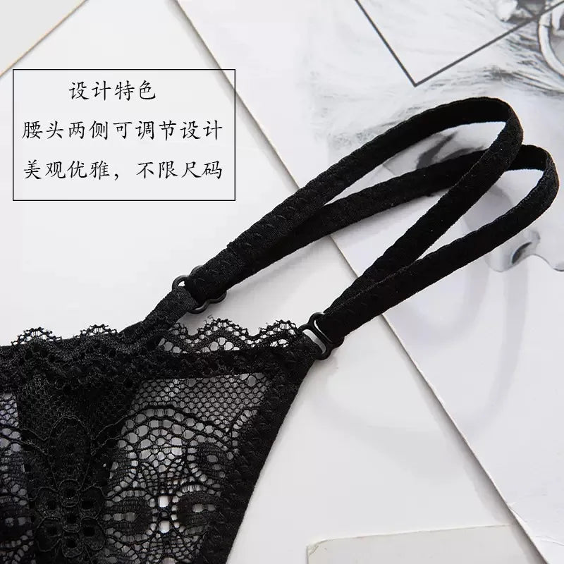 StrapLure – Cut-Out Lace T-Thong