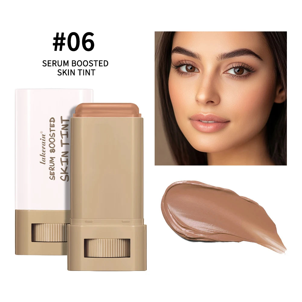 Serum-Infused Foundation Stick β Balm Texture, High Coverage & Skin-Boosting Glow