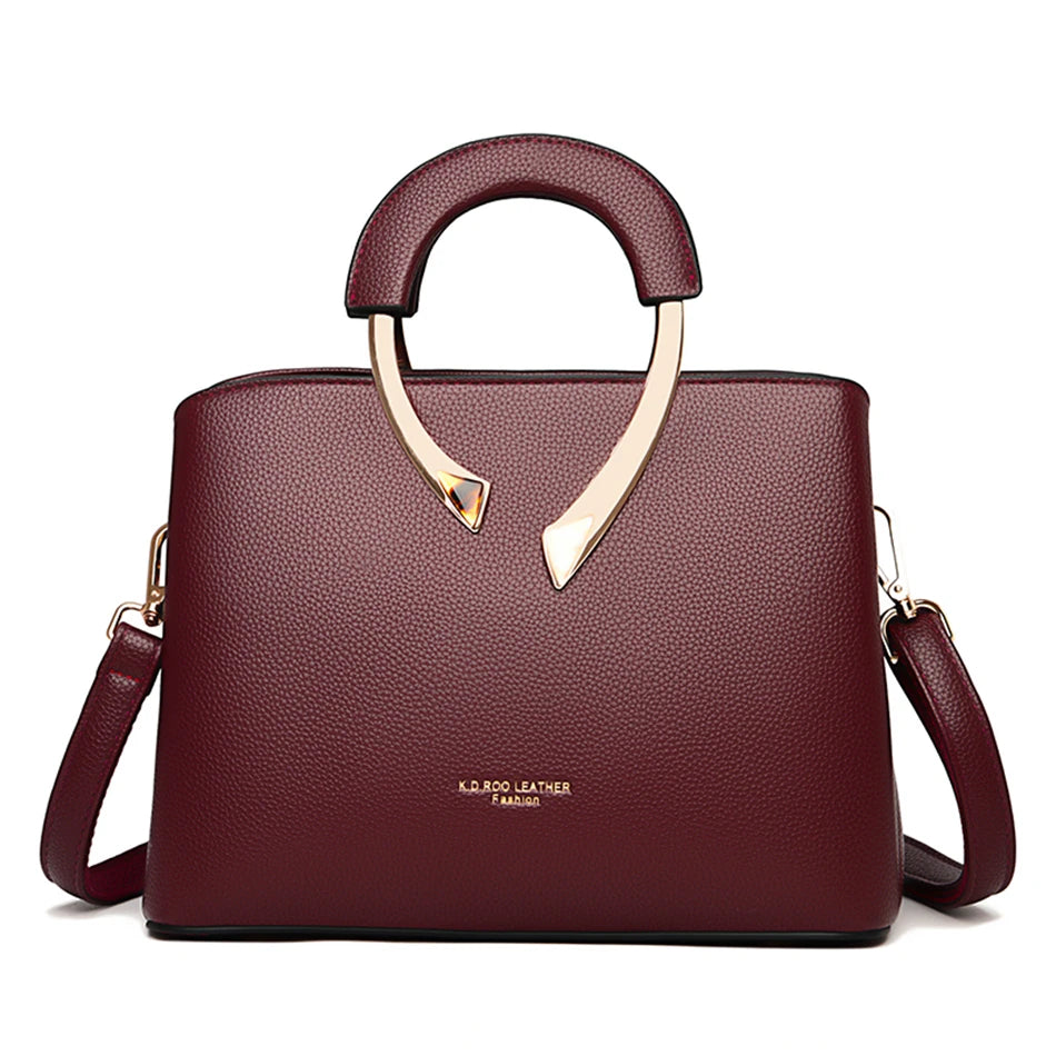 Vanderwah Luxe β 2025 Genuine Leather Designer Tote Bag