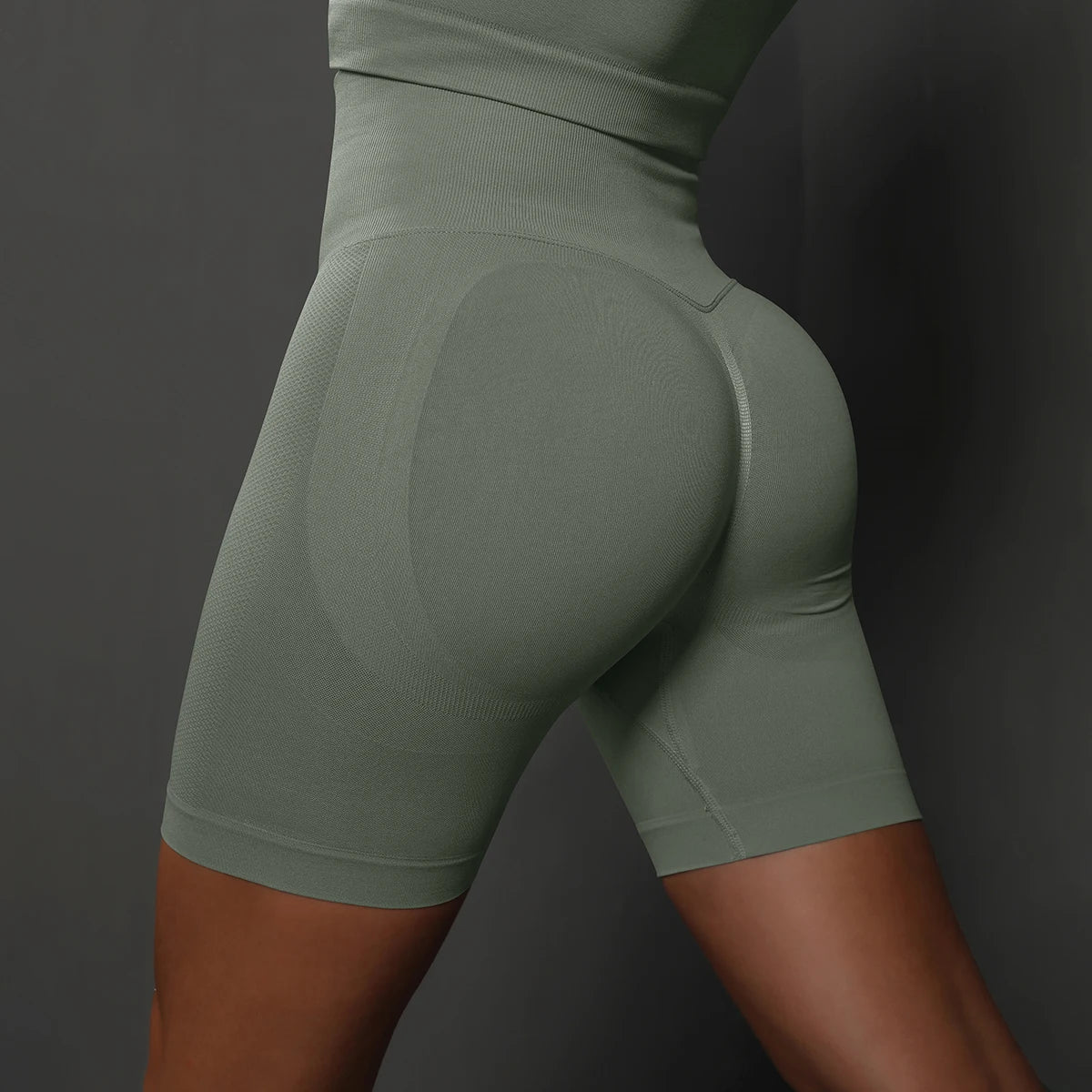 Seamless High Waist Push-Up Yoga Shorts β Sculpting Sportswear for Women
