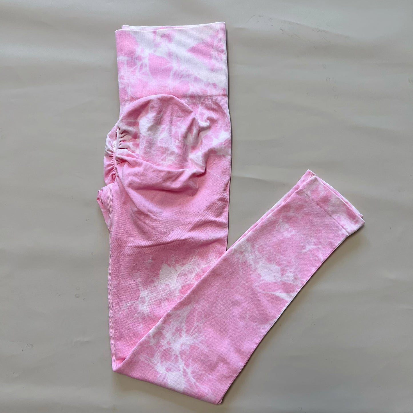 Tie-Dye Scrunch Seamless Leggings β High Waist Workout Yoga Pants for Women