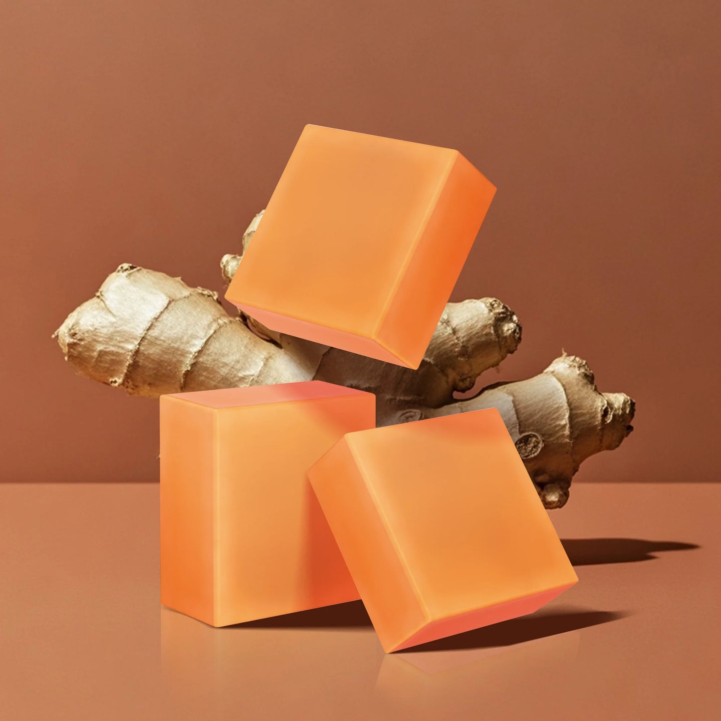 Turmeric Soap β Handmade Brightening & Anti-Acne Bar (100g)