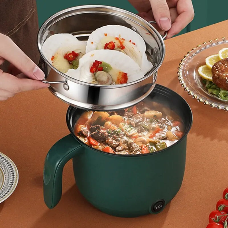 1.5L Mini Multifunction Electric Cooking Pot β Non-Stick Rice Cooker & Hot Pot