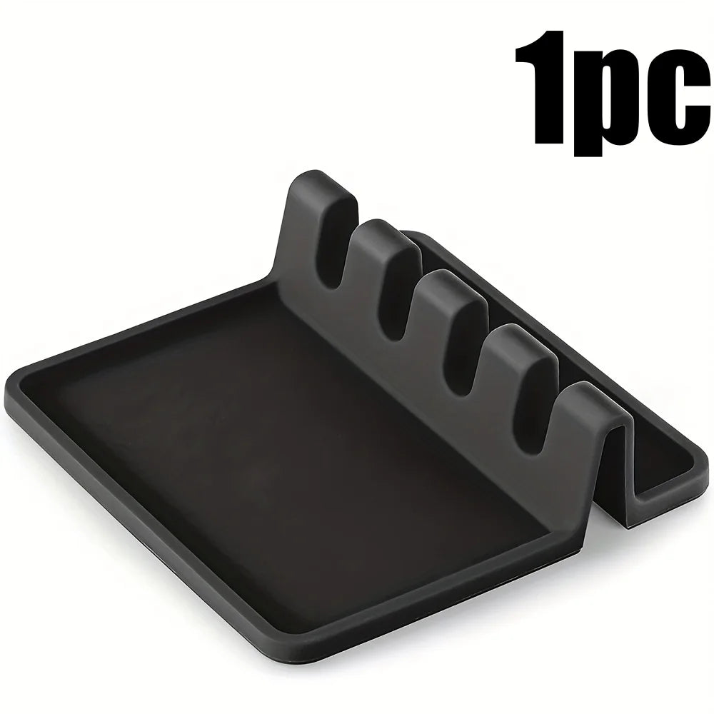 Utensil Rest β Non-Slip Silicone Drying Rack for Kitchen Tools