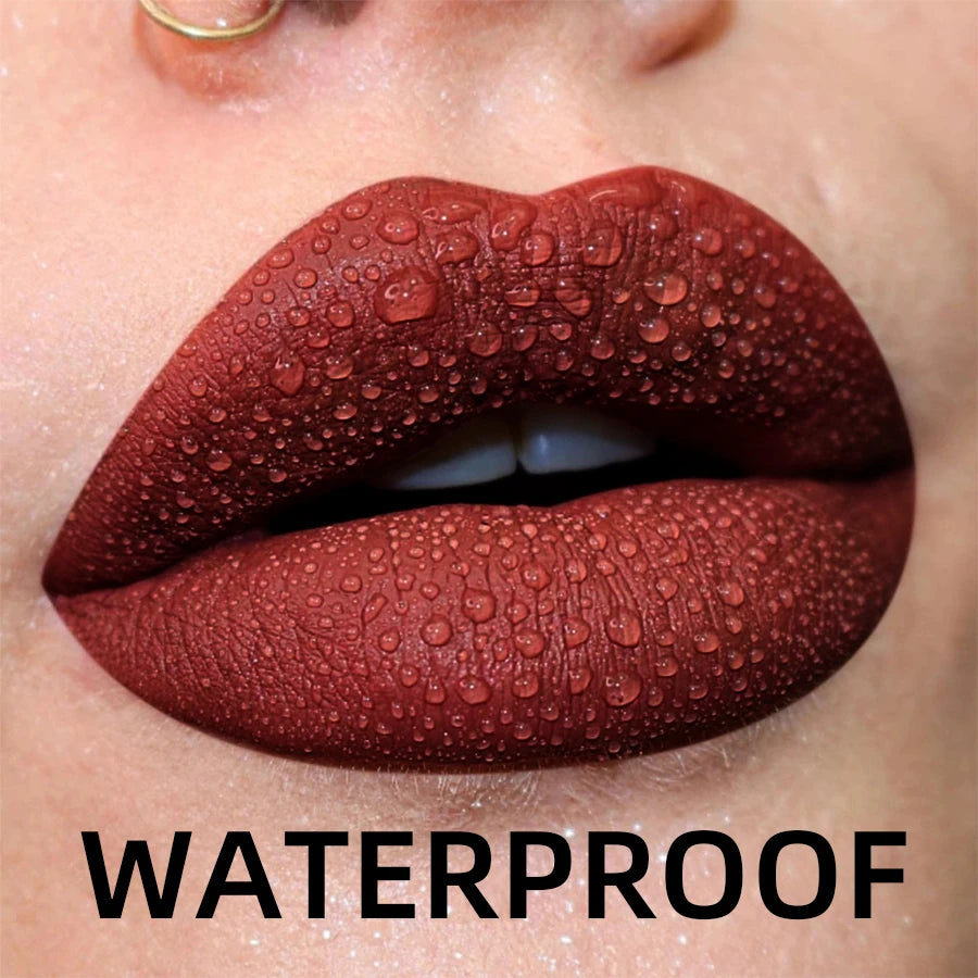 VelvetRush β 19-Color Matte Waterproof Liquid Lipstick Collection