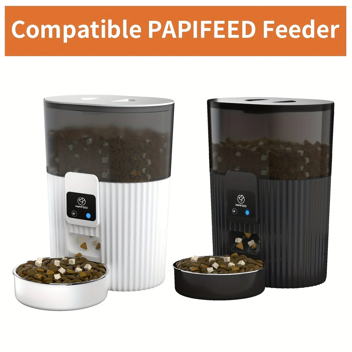PAPIFEED Smart WiFi Automatic Pet Feeder β Remote-Controlled Cat & Dog Food Dispenser