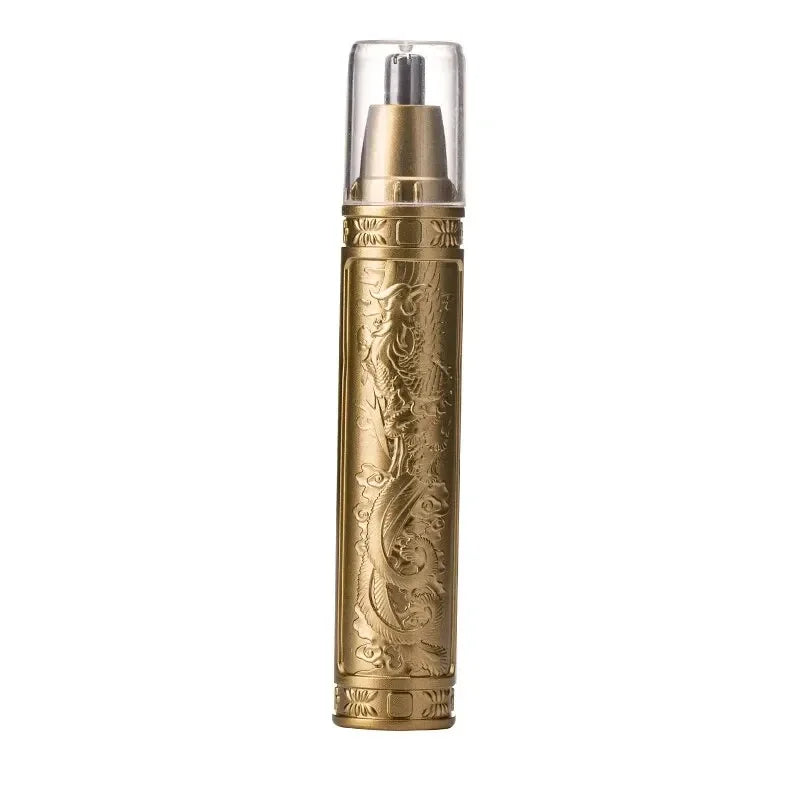 GoldTrim Duo โ Dragon & Phoenix Nose Hair Trimmer (Unisex)