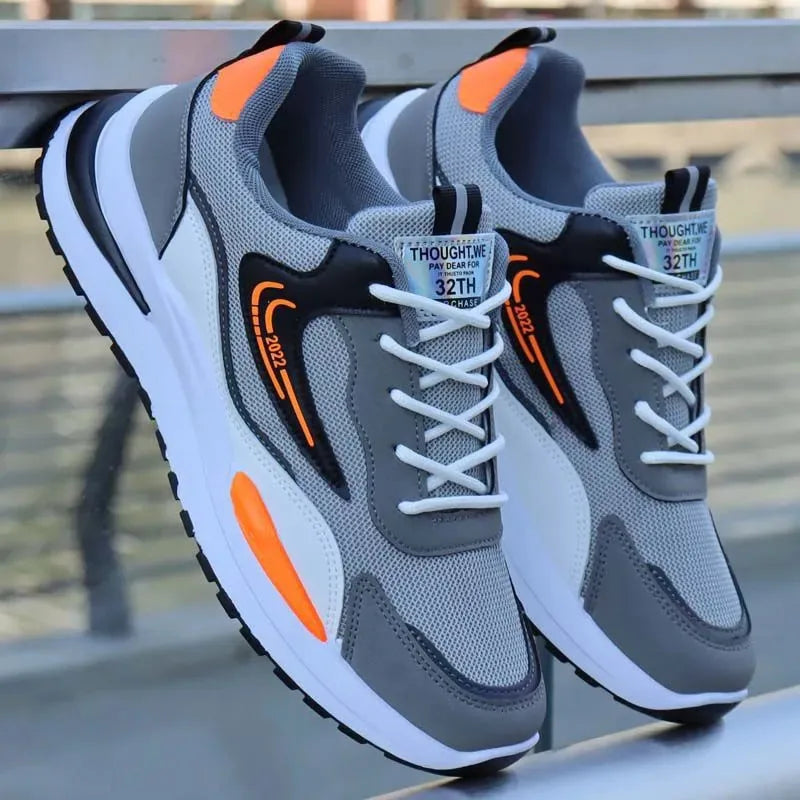VersaMesh 2025 – Men’s Non-Slip Breathable Sports & Casual Shoes
