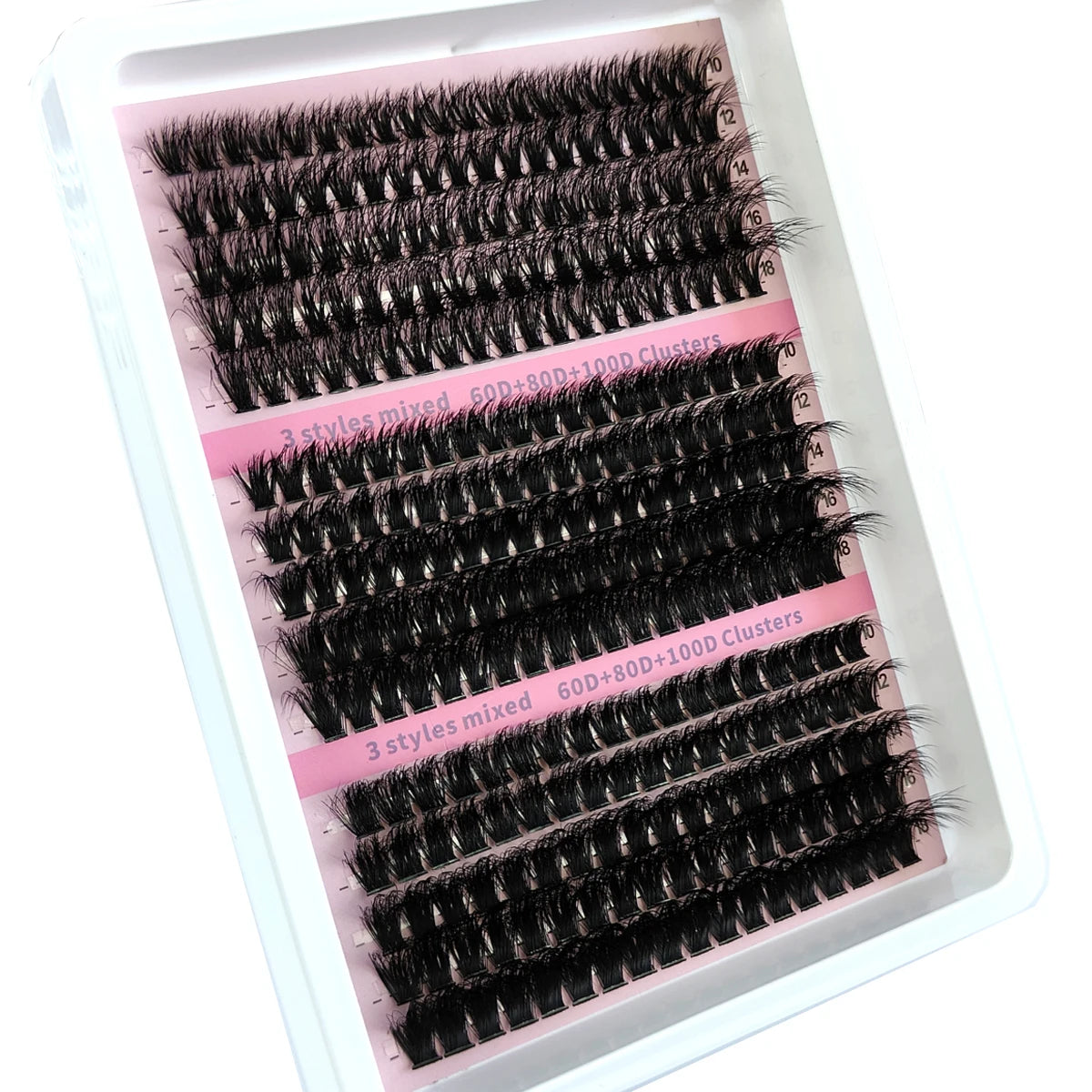 FluffFlex β 5D DIY Lash Clusters Set (15 Rows)