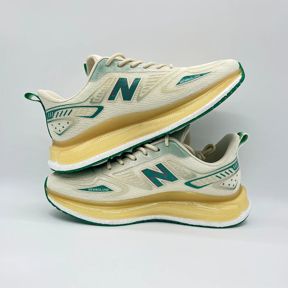 MeshRunner 2025 – Men’s Breathable Lace-Up Sports Sneakers