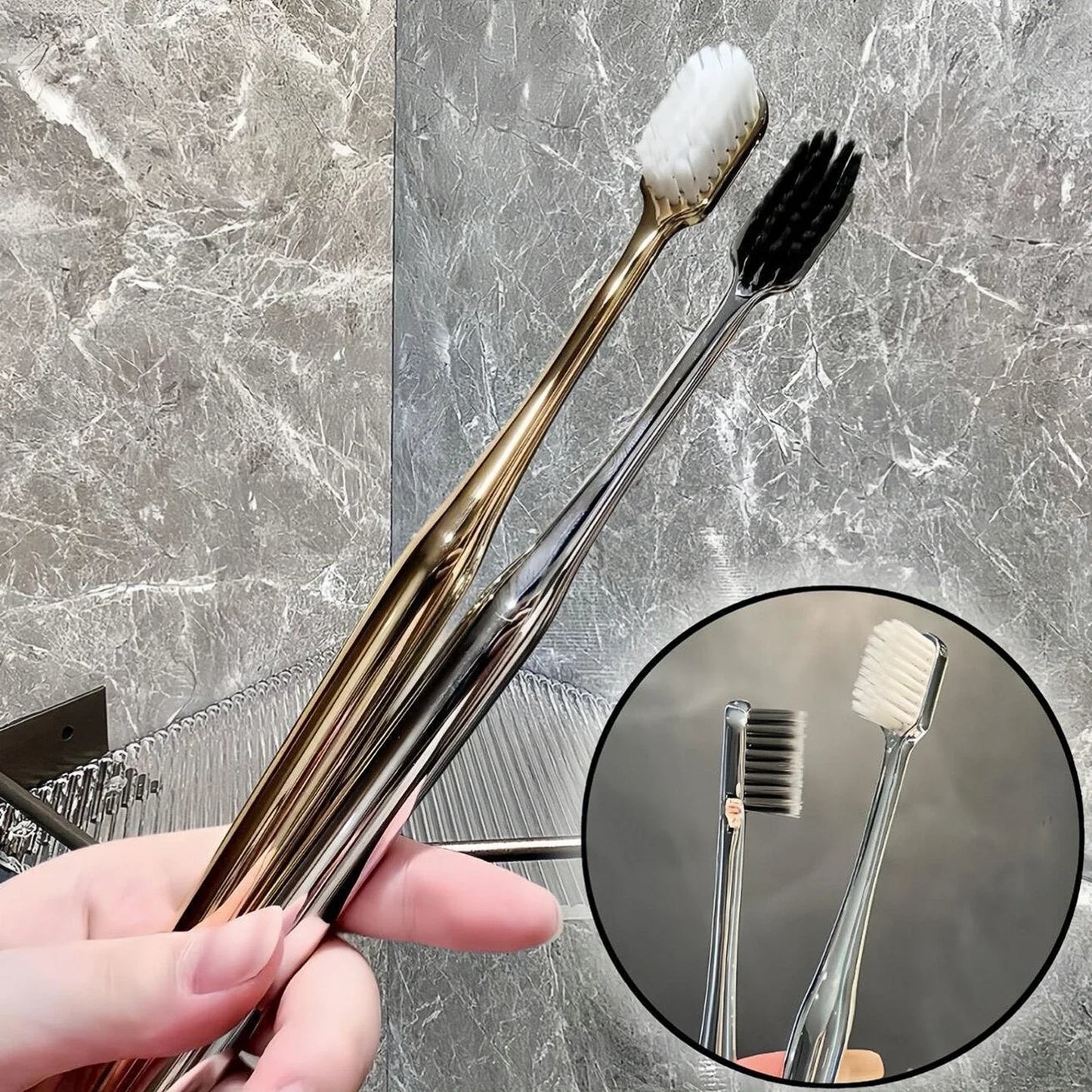 Toothbrush β Soft Bristle Manual Brush for Sensitive Gums