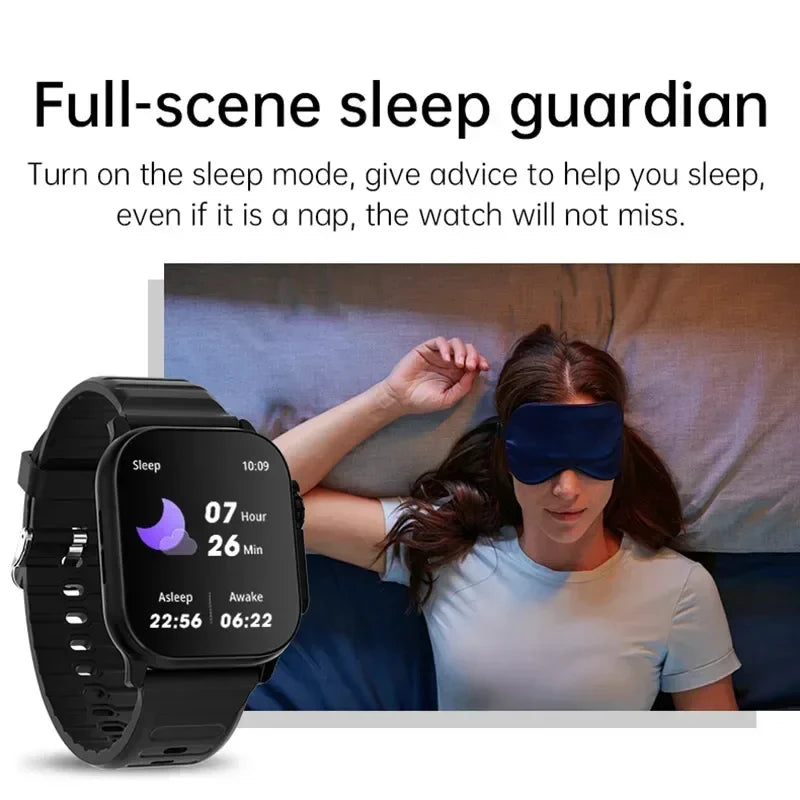 LaxaFit T900Ultra – Bluetooth Calling Smartwatch with Health & Message Alerts