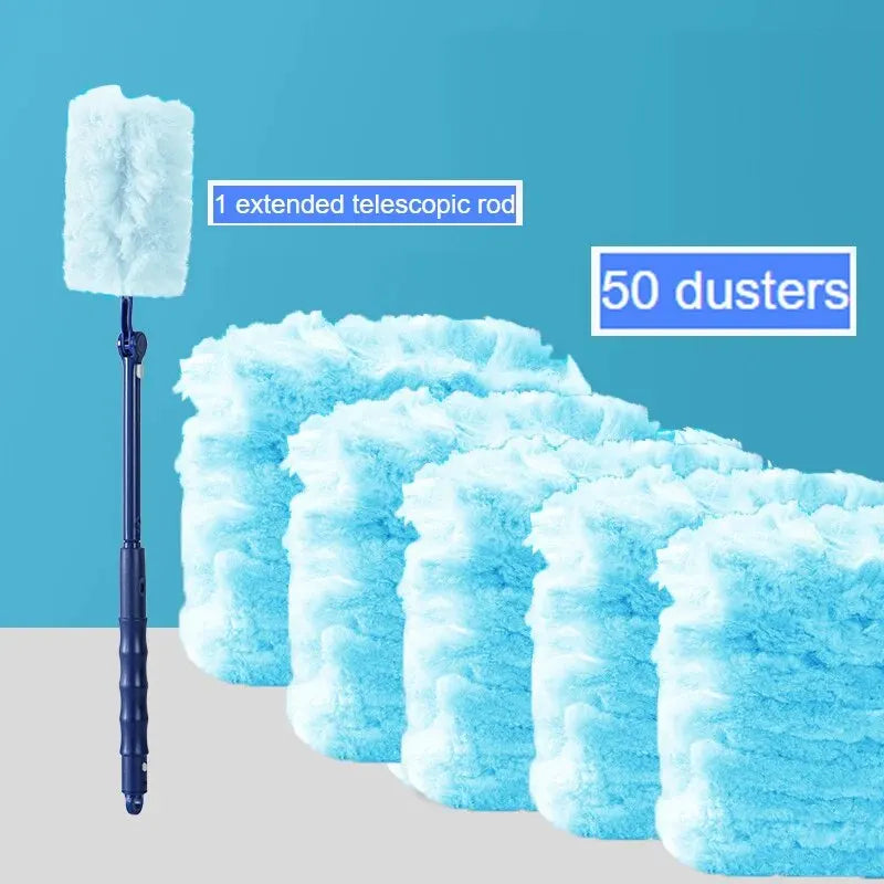 Dust Collector β Extended Pole with Disposable Electrostatic Cloth
