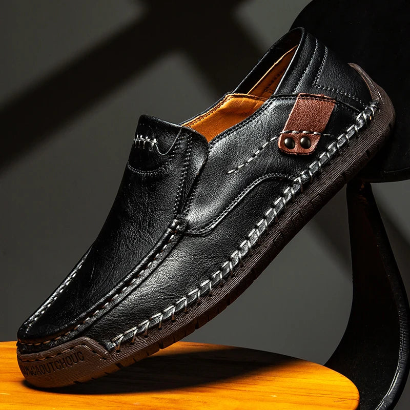 EasyStep – Handmade Men’s Casual Leather Loafers
