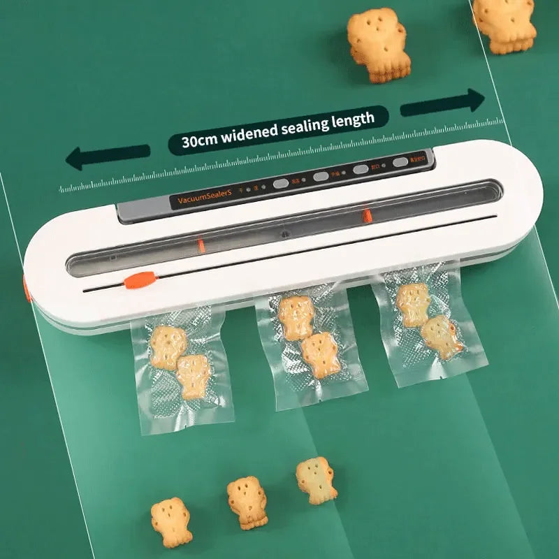 Automatic 30cm Vacuum Sealer β Food Packaging Machine for Dry, Wet, Soft & Powder Items