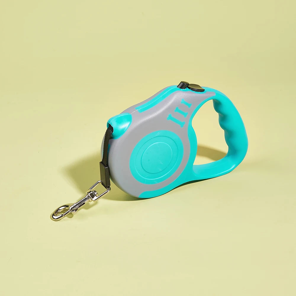 3M/5M Retractable Leash for Small Dogs & Cats β Durable Nylon Walking Lead