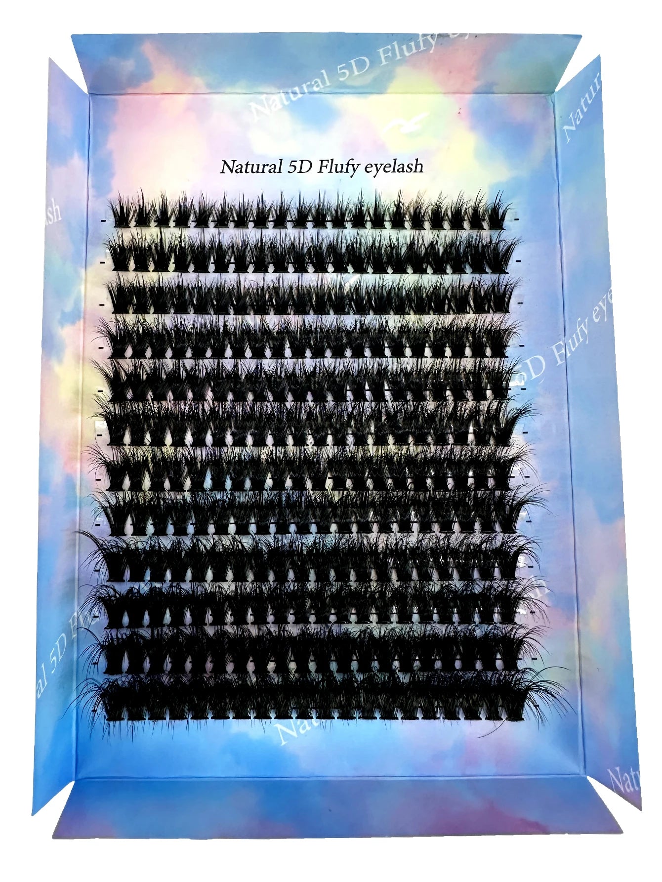 LashCloud β 570/640PCS DIY Fluffy Cluster Lash Extensions