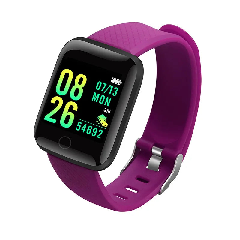 FitPulse 116Plus β Smart Fitness Watch with Heart Rate & Message Alerts
