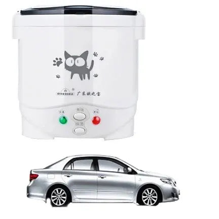 Portable Electric Mini Rice Cooker β 12V/24V/220V MultiCooker for Car, Truck & Home