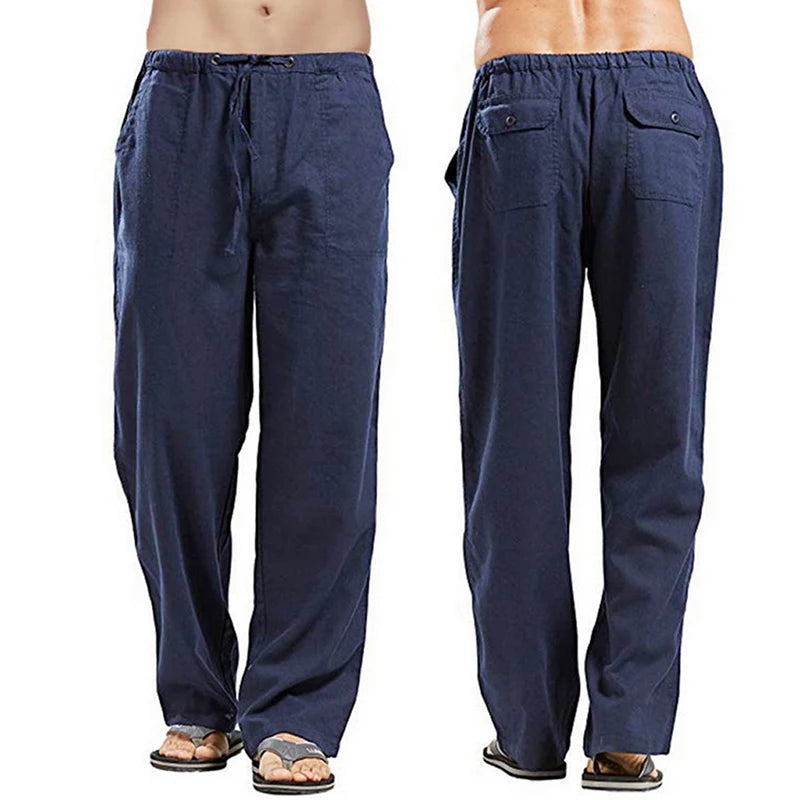 AirLoom – Men's Wide-Leg Linen Pants