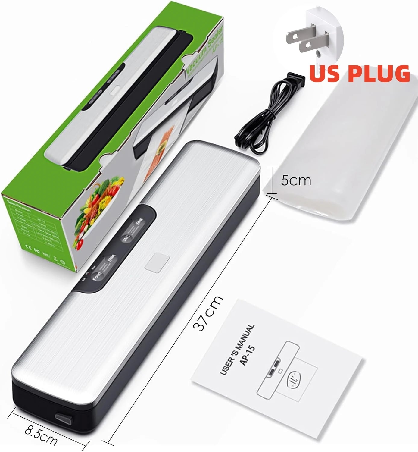 Vacuum Sealer β Compact 5-Mode Food Packing Machine