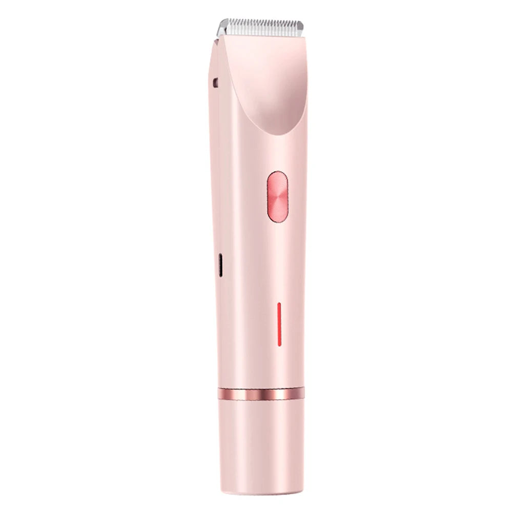 2-in-1 Electric Bikini Trimmer & Shaver for Women β Dual-Head, Painless & Waterproof