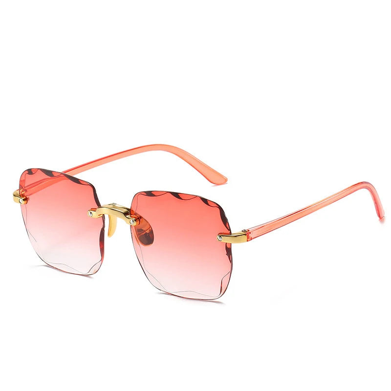 Eleglare β Rimless Gradient Sunglasses for Women