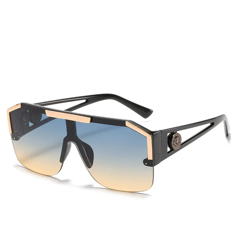 Oversized Square UV400 Sunglasses β Unisex Gradient Sports & Driving Eyewear