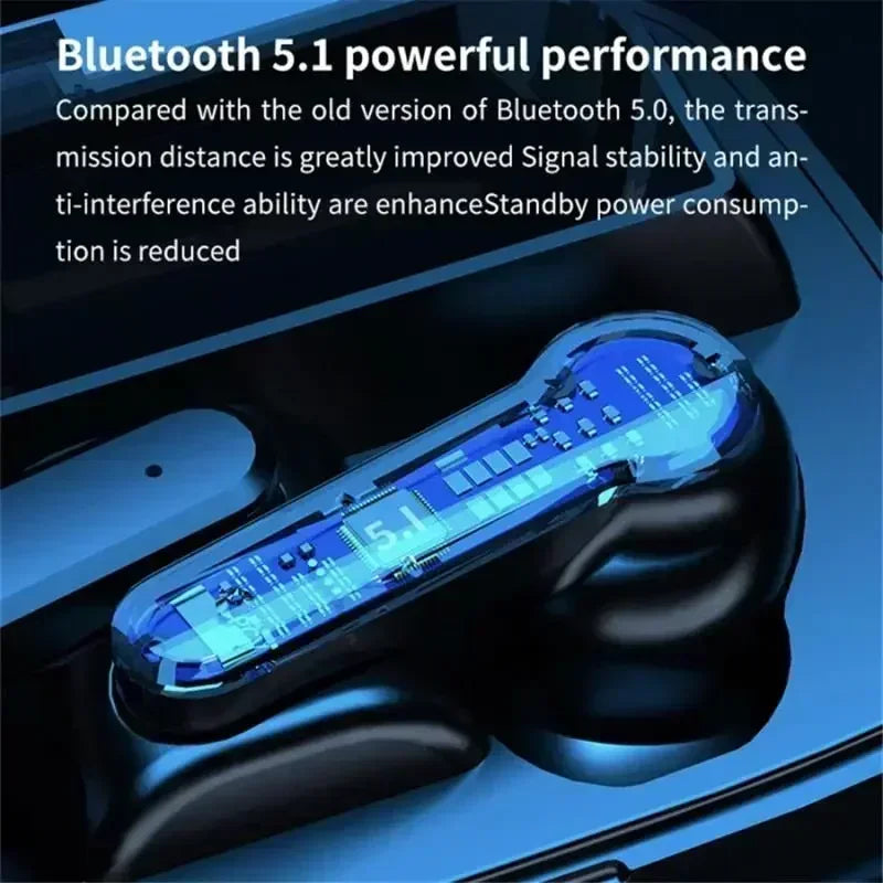 M19 TWS β Smart Touch Bluetooth Earbuds with LED Display