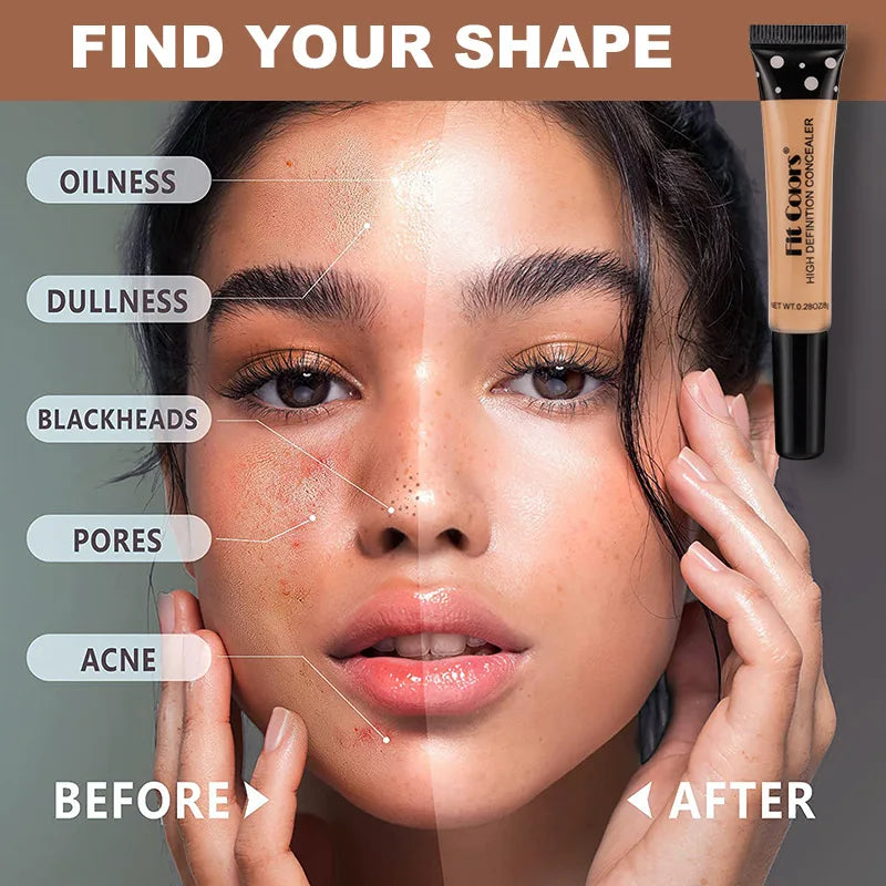 Fit Colors Concealer & Moisturizing Liquid Foundation β 8 Shades