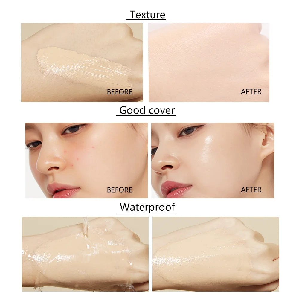 Natural Liquid Foundation β Lightweight Transparent Concealer