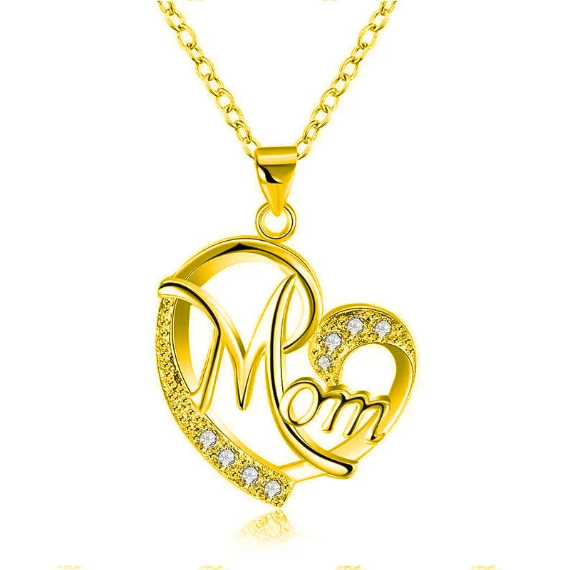 BlossomLove – Mother’s Day Pink Flower Pendant Necklace