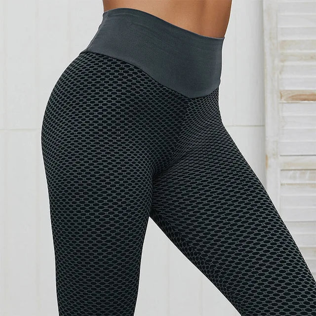 Seamless High-Waist Push-Up Fitness Leggings β Sculpted Comfort & Style for Women