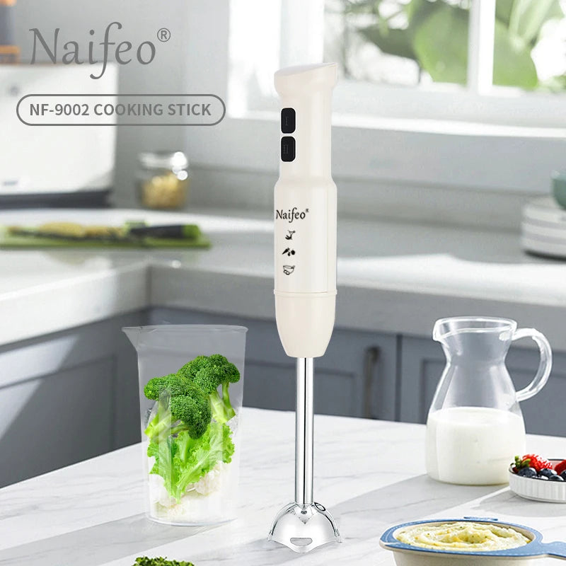 400W Handheld Blender β Powerful Electric Mixer for Smoothies, Soups & Food Prep