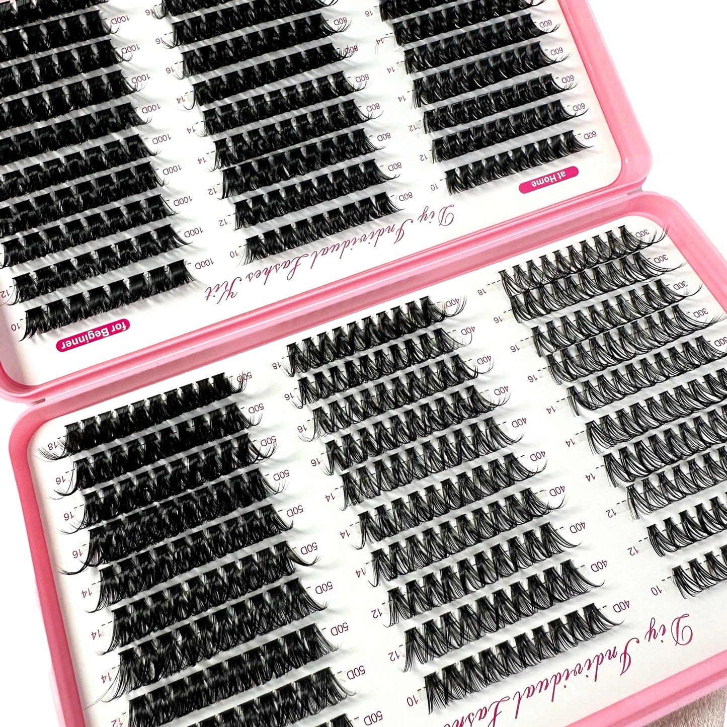LashCloud β 570/640PCS DIY Fluffy Cluster Lash Extensions