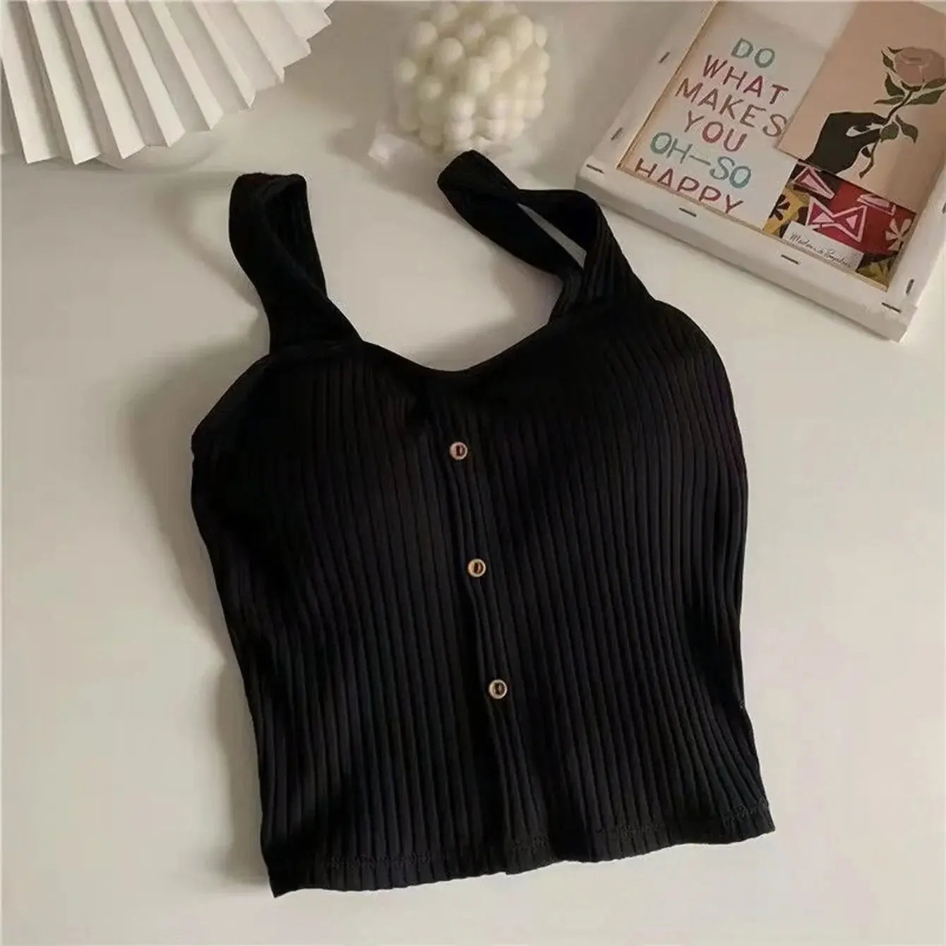 CoreChic β Y2K Padded Cropped Corset Camisole