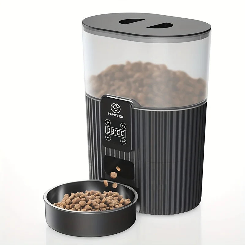 PAPIFEED Smart WiFi Automatic Pet Feeder β Remote-Controlled Cat & Dog Food Dispenser