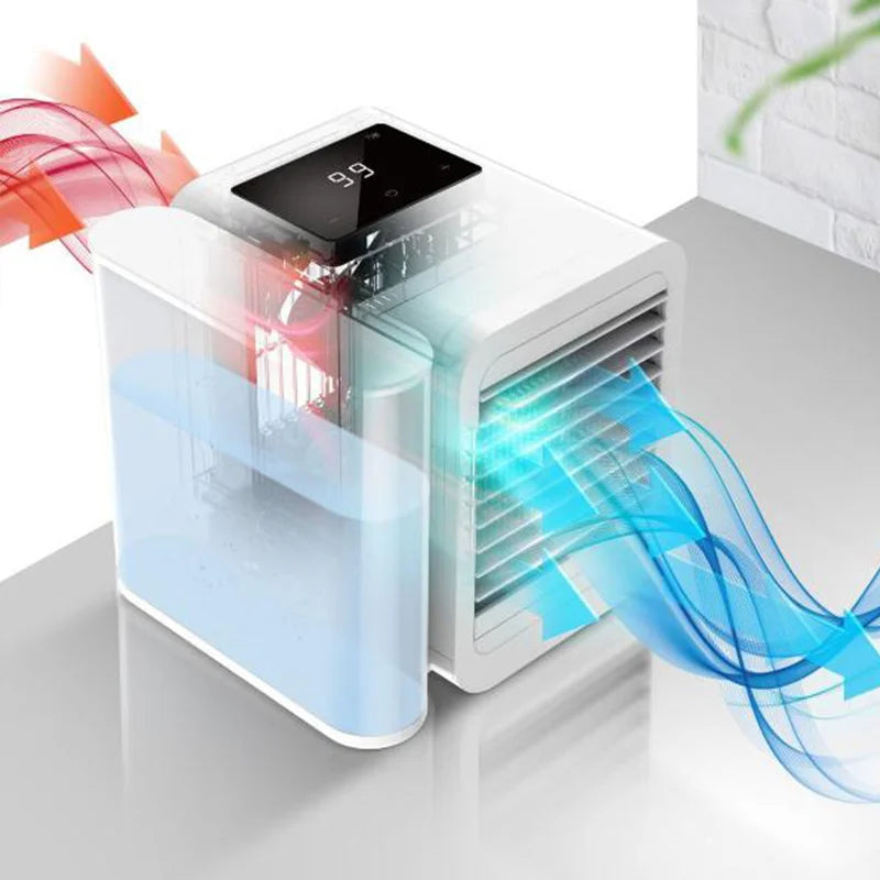 Microhoo Mini Air Conditioner β 1000ML Portable Cooler, Humidifier & Aromatherapy Diffuser