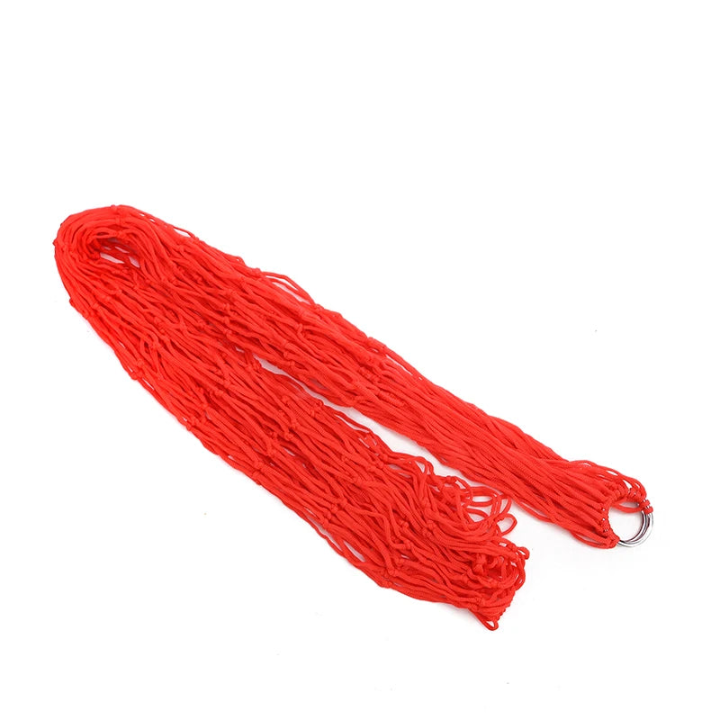 2025 Outdoor Camping Hammock β Lightweight Mesh with Straps & Nylon Rope