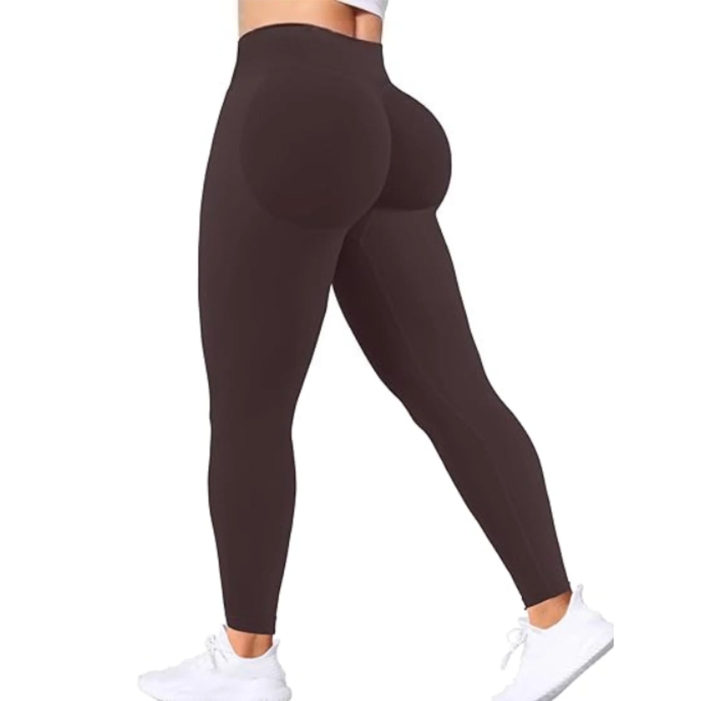 Summer Women’s High-Waist Peach Butt Gym Yoga Pants – Tight-Fitting Solid Color Leggings