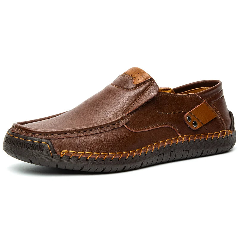 EasyStep – Handmade Men’s Casual Leather Loafers