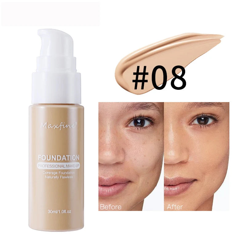 Liquid Foundation & Concealer β Waterproof & Sweat-Resistant