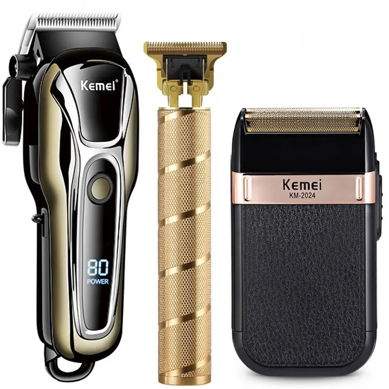 Wireless Professional Hair Clipper β Electric Beard & Hair Trimmer for Men