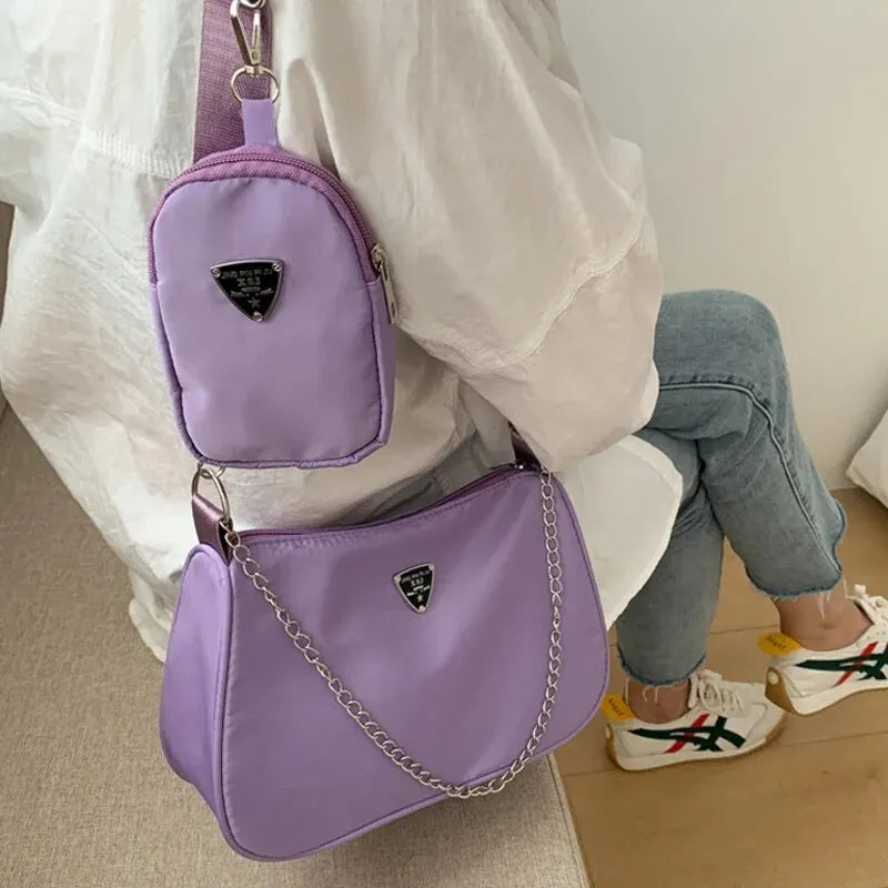 FlexiNylon β Women's Casual Crossbody & Underarm Bag