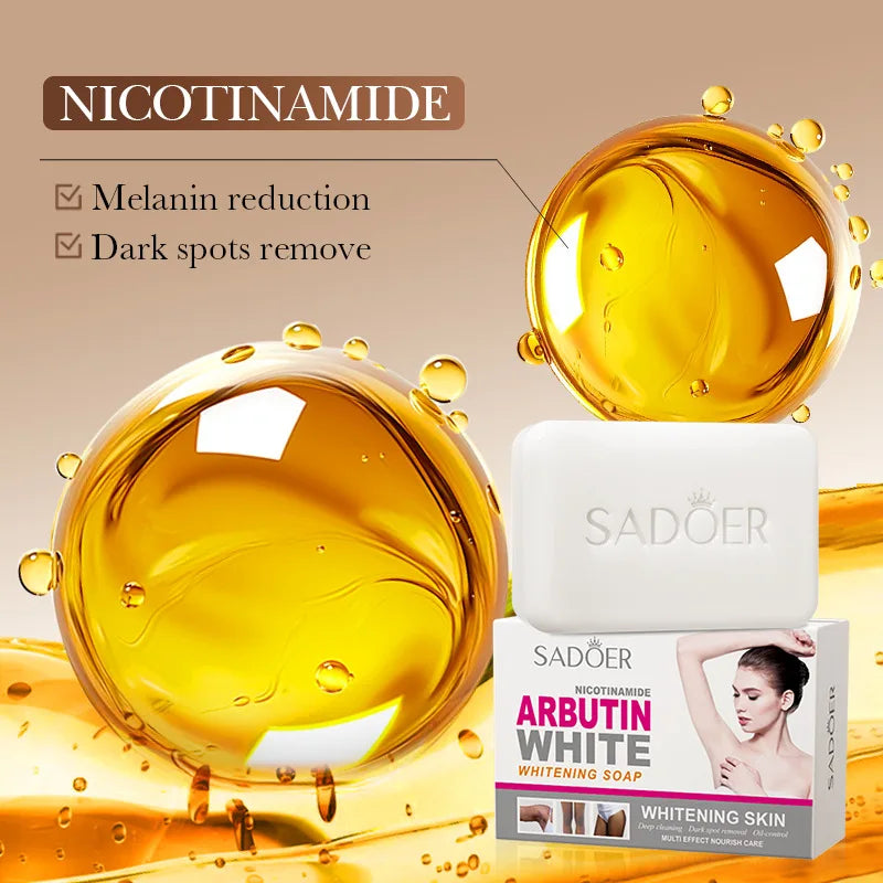 Facial Soap β Niacinamide & Arbutin Brightening Cleanser Bar
