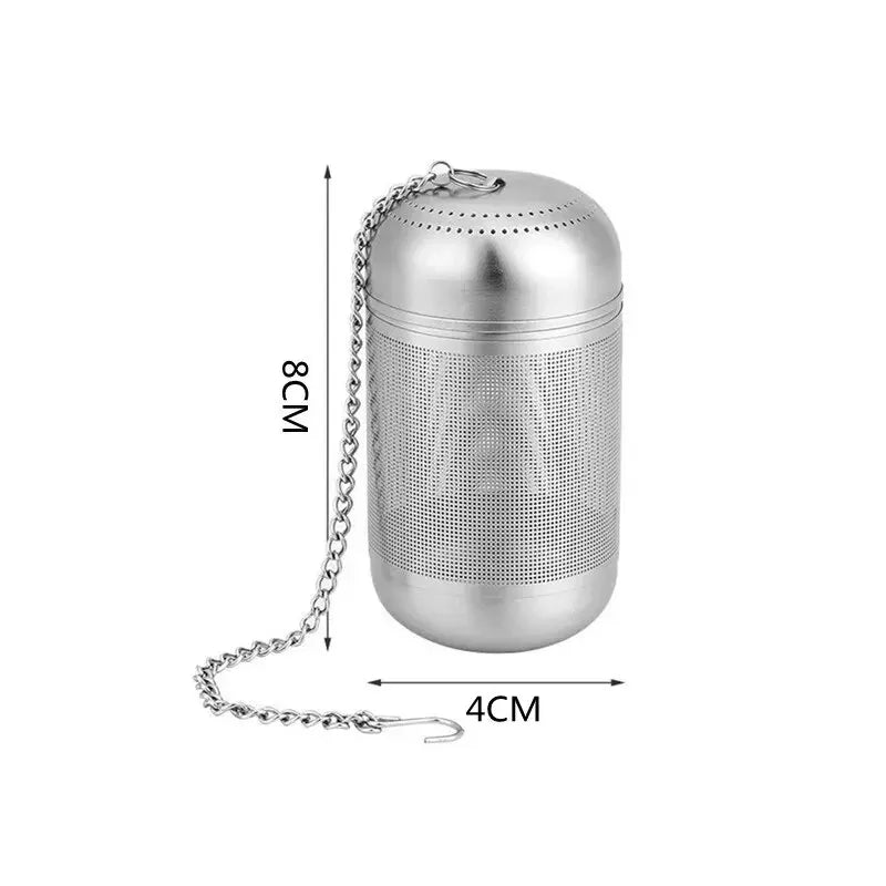 Tea Infuser β Stainless Steel Mesh Ball for Loose Leaves & Spices