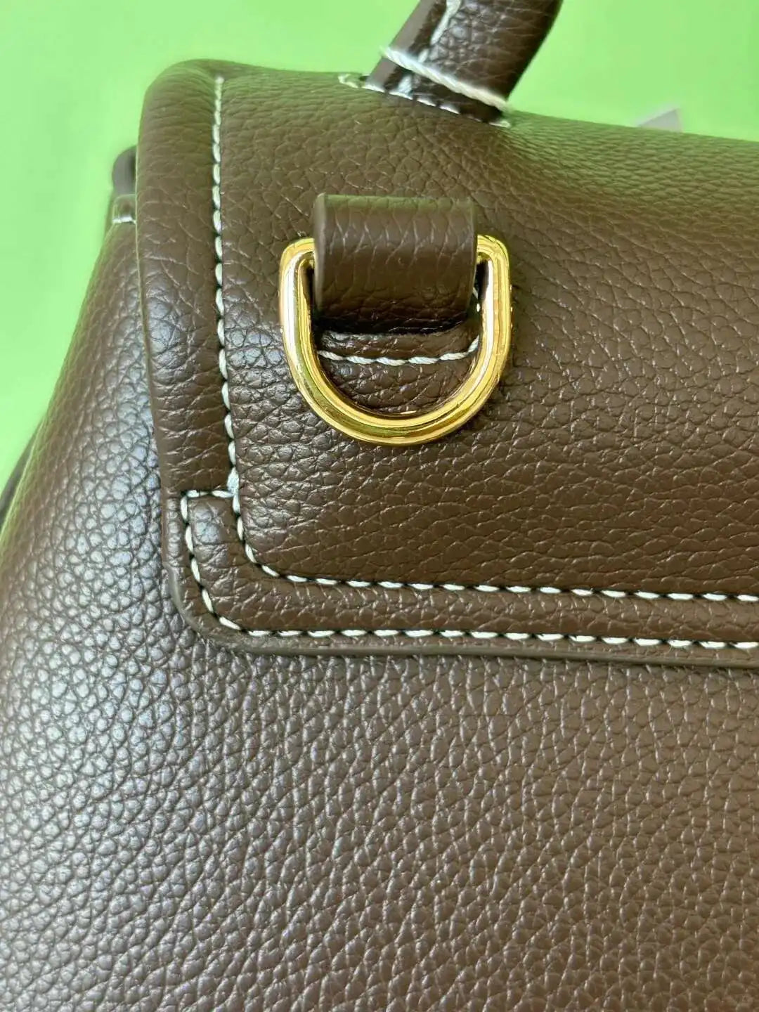 LuxSmile β High-End Pleated Leather Tote Bag